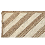 Tapis DKD Home Decor Scandi Blanc Marron Clair Jute (120 x 180 x 1 cm)