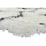 Tapis DKD Home Decor 160 x 230 x 5 cm Polyester Blanc Losanges