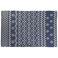 Carpet DKD Home Decor Blue Polyester Arab 160 x 230 x 1 cm