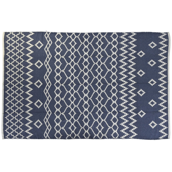 Carpet DKD Home Decor Blue Polyester Arab 160 x 230 x 1 cm