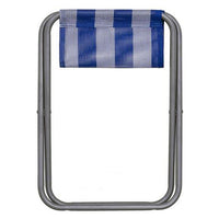 Stool Juinsa Blue White (33 X 31 x 39 cm)