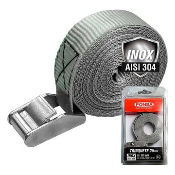 Ratchet Ponsa 027,207,025,503 Grey 25 mm x 3 m