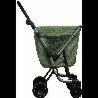 Panier à Courses Playmarket 24960D3 288WEGO Olive 55 L