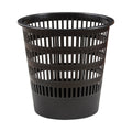 Rubbish bin Faibo Grille Black polypropylene Plastic 16 L 16 L