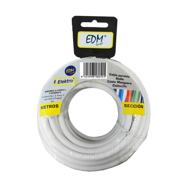 Cable EDM White 5 m