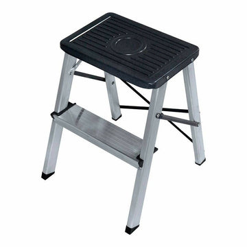 Folding Stool EDM 38 x 14 x 60 cm Aluminium