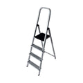 4-step folding ladder EDM Aluminium (43 x 10,5 x 149 cm)