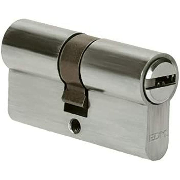 Cylinder EDM r13 European Short camlock Silver nickel (60 mm)