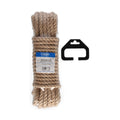 Braided rope EDM 10 m Jute