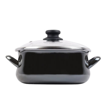 Casserole Magefesa Glass Ø 24 cm Black (Refurbished B)