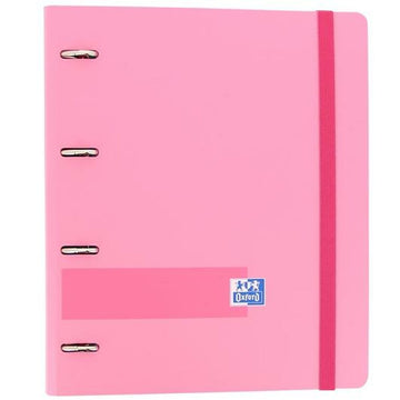 Ring binder Oxford A4+ Pink