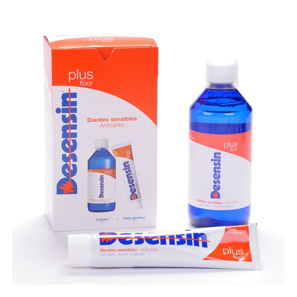 "Desensin Pack Pasta Dental Plus 125ml Colutorio Plus 500ml"