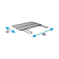 Charcoal Barbecue with Stand Imex el Zorro Black Metal 50 x 40 x 75 cm