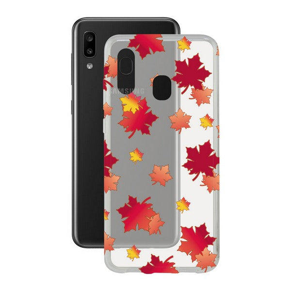 Mobile cover Samsung Galaxy A20e Contact Flex TPU Autumn