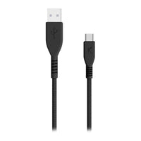 USB A to USB C Cable KSIX Black