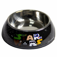 Dog Feeder Star Wars Melamin 180 ml Black Metal