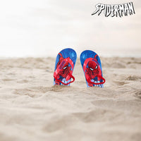 Flip Flops for Children Spiderman Blue