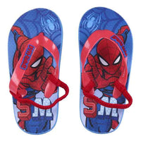 Flip Flops for Children Spiderman Blue