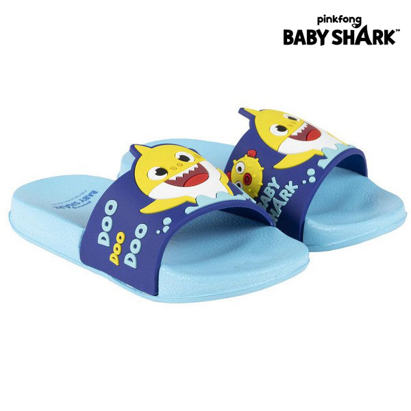 Flip Flops for Children Baby Shark Blue