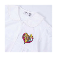 School Smock Princess White