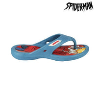 Flip Flops for Children Spiderman Blue