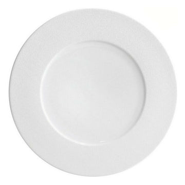 Flat plate Globe Sahara Porcelain White (Ø 32,5 cm)