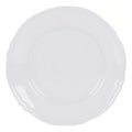 Flat plate Feuille Porcelain White (Ø 32 cm)