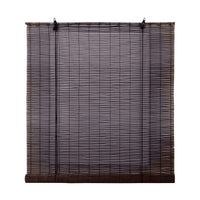 Roller blinds Stor Planet Ocre Dark brown Bamboo (120 x 175 cm)