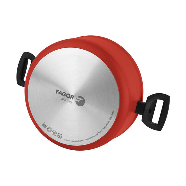 Casserole FAGOR Rouge Aluminium (Ø 20 cm)