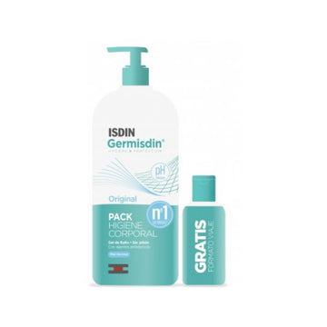 "Isdin Germisdin Original Shower Gel Without Soap 1000ml Set 2 Pieces"