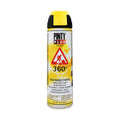 Spray paint Pintyplus Tech T146 360º Yellow 500 ml