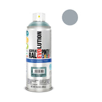 Spray paint Pintyplus Evolution RAL 7001 400 ml Water based Silver Grey