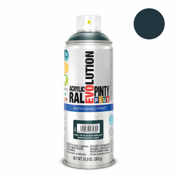 Spray paint Pintyplus Evolution RAL 7016 Water based Anthracite 400 ml