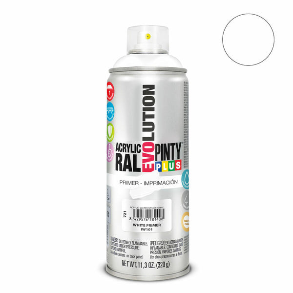 Spray paint Pintyplus Evolution IW101 320 ml Printing Water based White