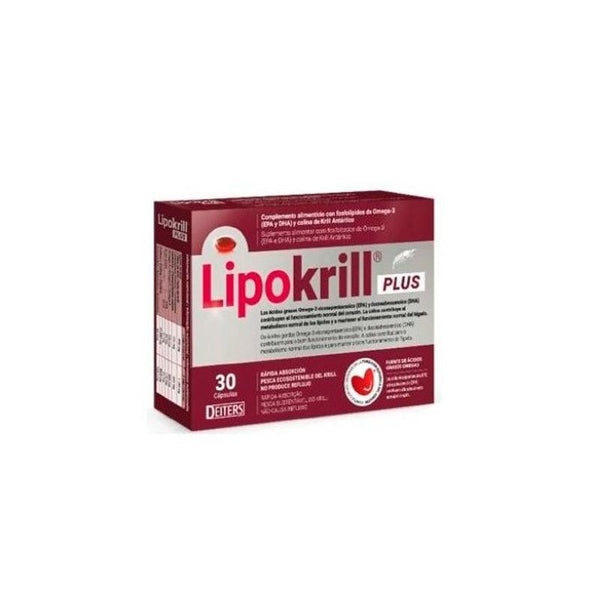 "Deiters Lipokrill Plus 30 Cápsulas"