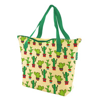 Beach Bag Cactus Party Polyester (50 X 39 x 17 cm)