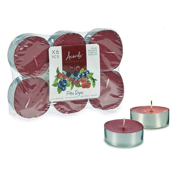 Candles Maxi Tea Light Red Berries (6 pcs)