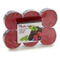 Candles Maxi Tea Light Red Berries (6 pcs)