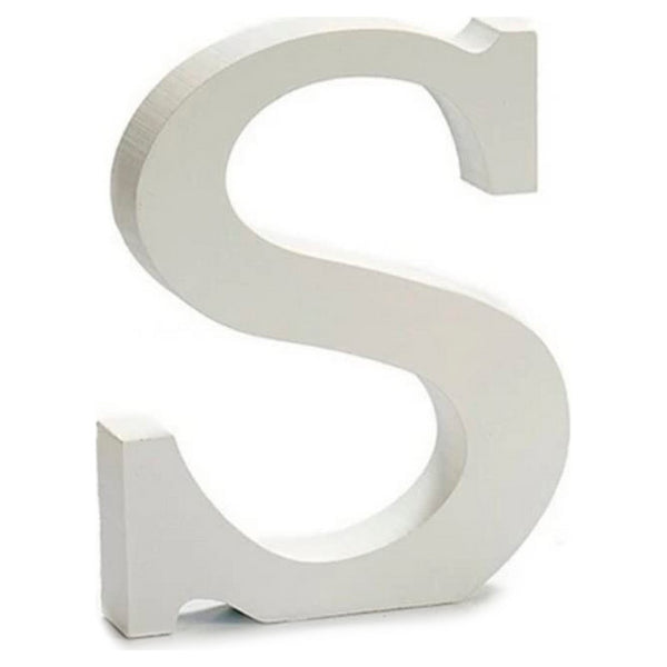 Letter S Wood