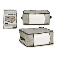 Storage Bag Grey Cloth (45 x 30 x 20 cm)