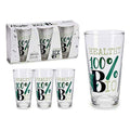 Set of glasses Vivalto 31 cl Transparent Glass Crystal (310 ml) (3 Pieces)