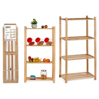 Shelves Pine Natural (70 x 30 x 130 cm)