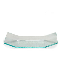 Tray Rectangular Transparent Crystal (7 x 4 x 16 cm) (4 pcs)