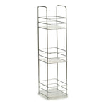 Bathroom Shelves Transparent Metal Plastic