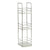 Bathroom Shelves Transparent Metal Plastic