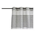 Curtain Grey Polyester Stripes (140 x 260 cm)