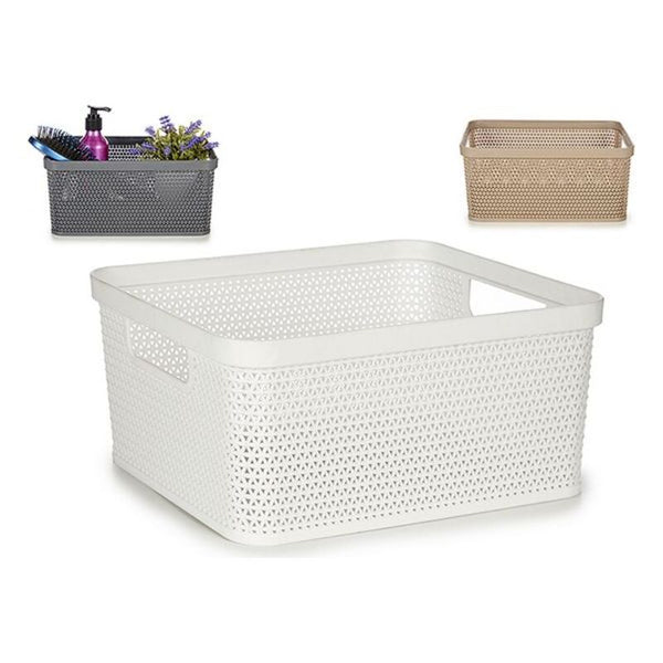 Multi-purpose basket Plastic (19 x 10,5 x 24,5 cm)