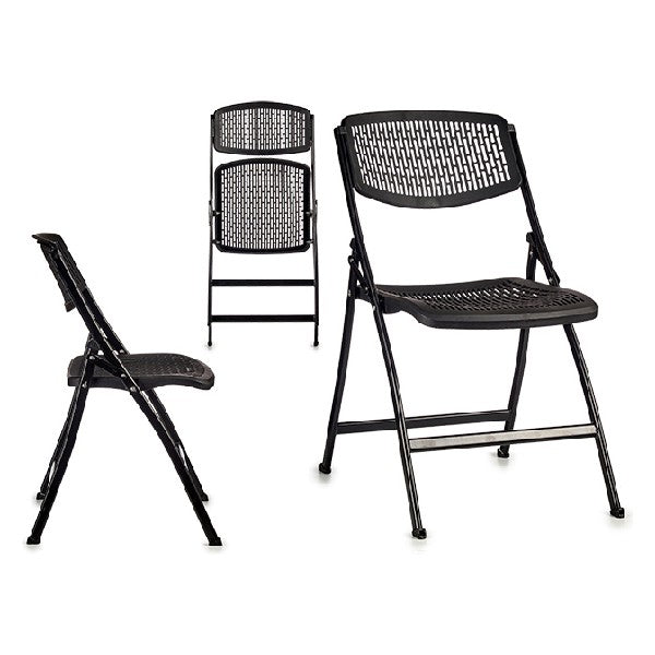 Folding Chair Doblin Black Plastic (44 x 82 x 45 cm)