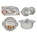 Pan Aluminium With lid Small (3 pcs)