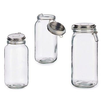 Glass Jar Glass 2,1L (11 x 26 x 11 cm)